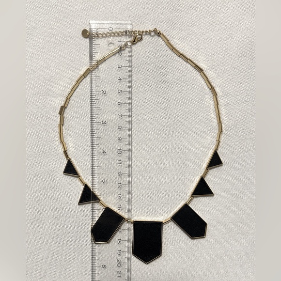 House of Harlow 1960 Leather Station Necklace - Picture 4 of 6